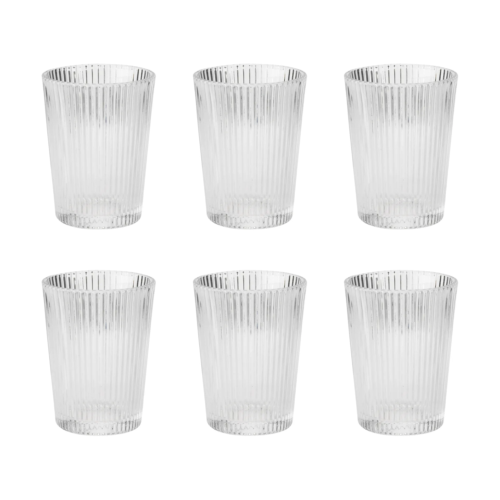 Pilastro Trinkglas 15 cl 6er-Pack, Clear Stelton