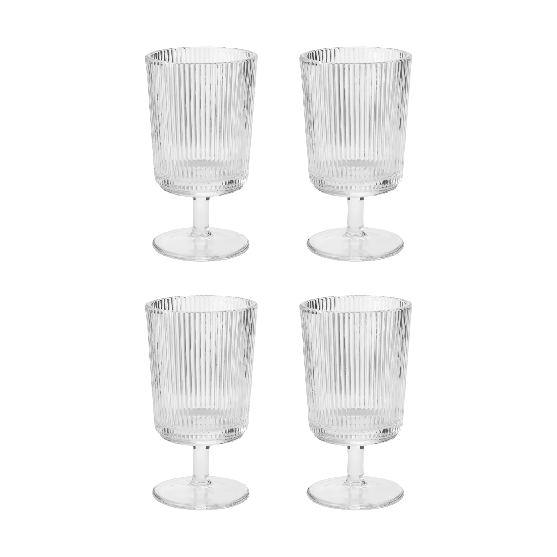 Pilastro Weinglas 18 cl 4er-Pack, Clear Stelton