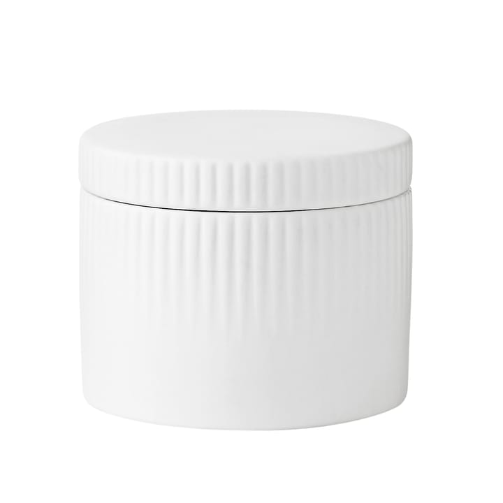 Pleat Salzschüssel, Weiß Stelton