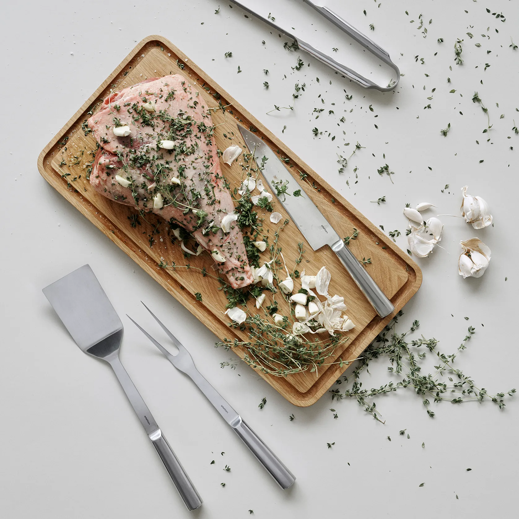 Sixtus Tranchiermesser, Edelstahl Stelton