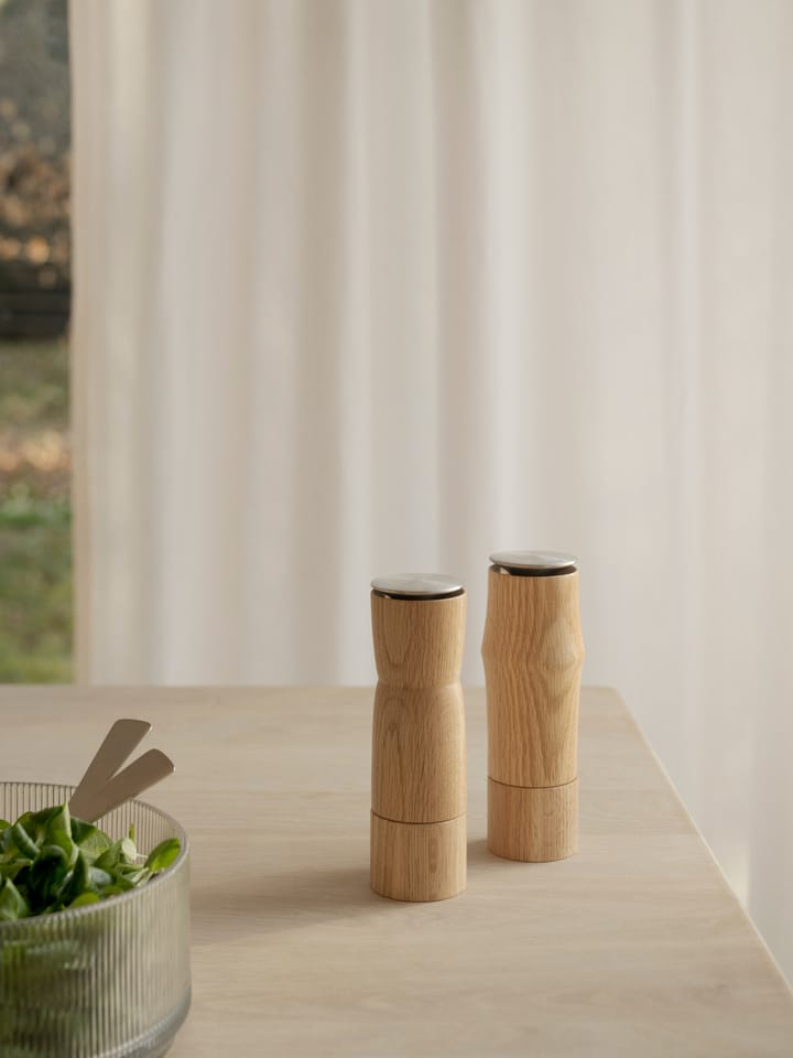 Storm Salz- und Pfeffermühlen-Set, Oak Stelton