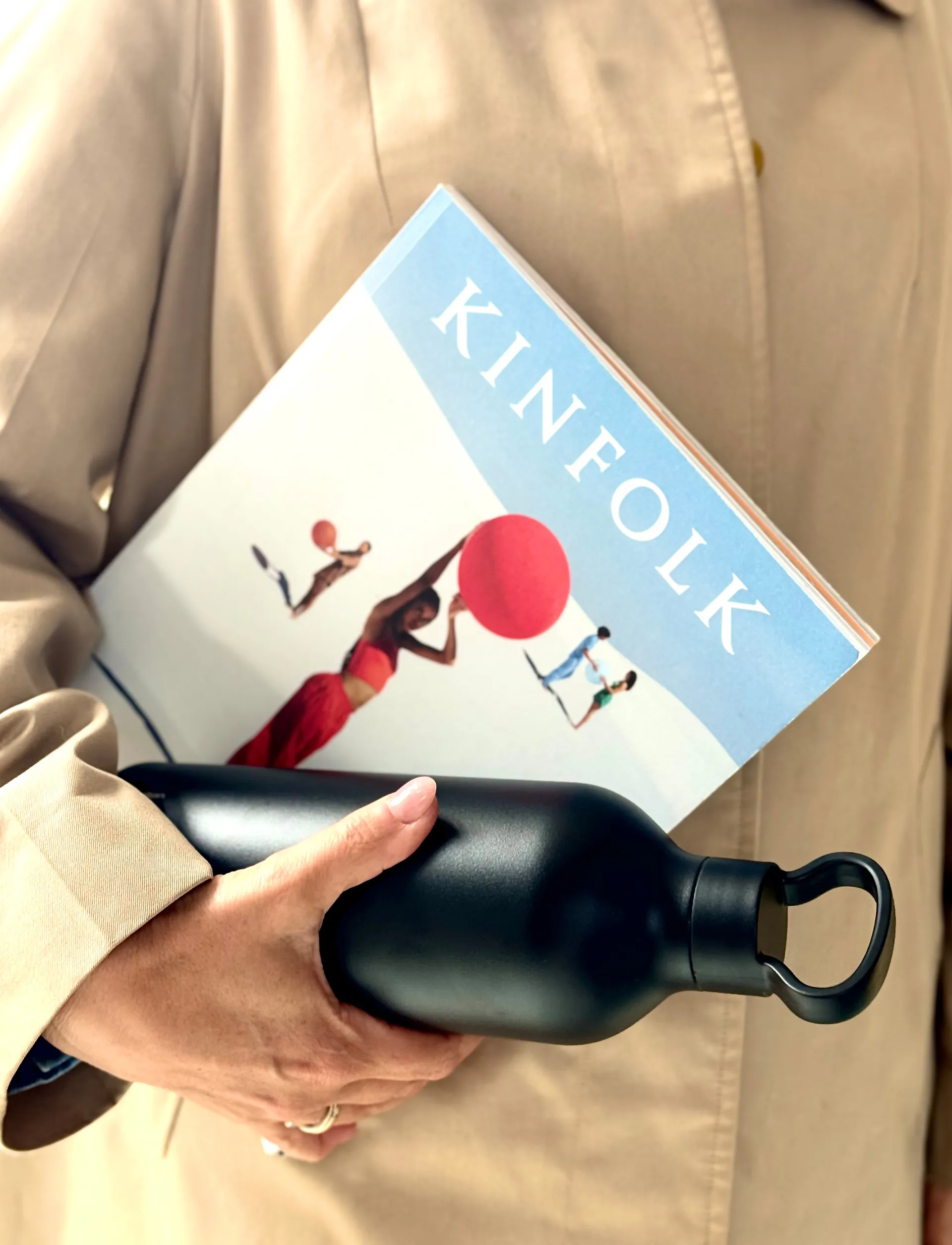 Tabi Thermosflasche 1 L, Black Stelton