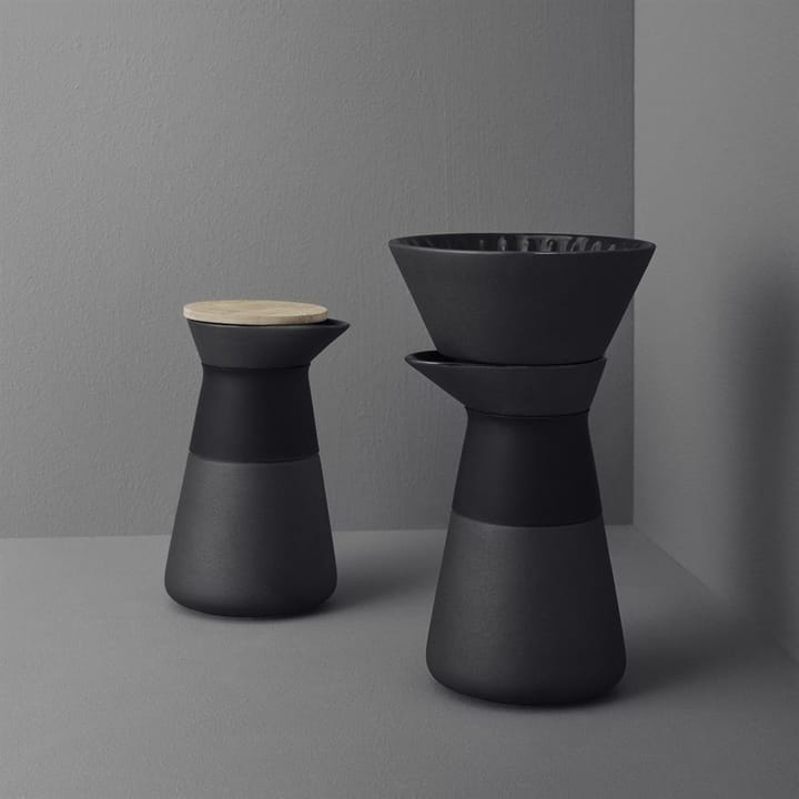 Theo Kaffeefilterkanne, Schwarz Stelton