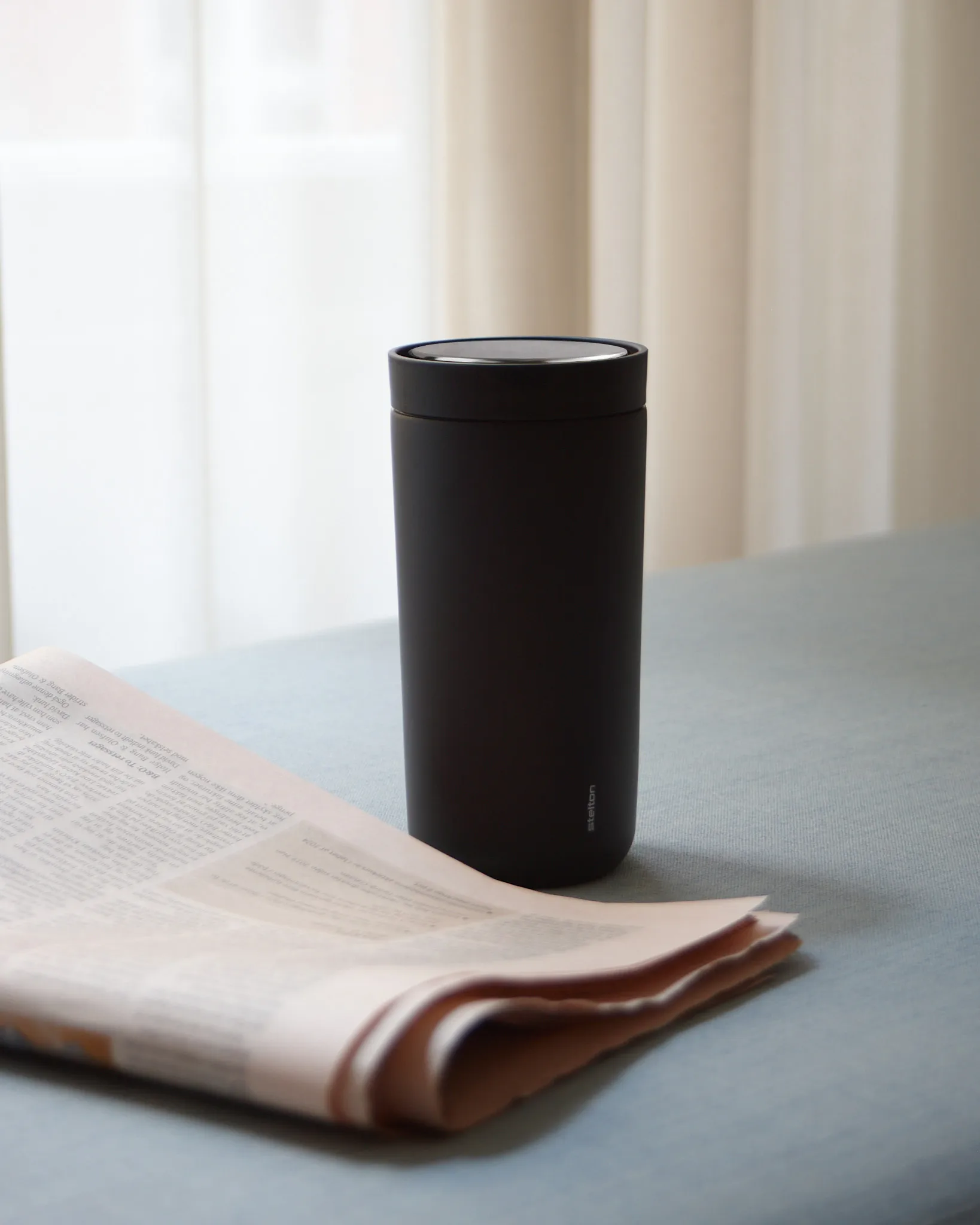 To Go Click Becher 0,2 l, Soft black Stelton