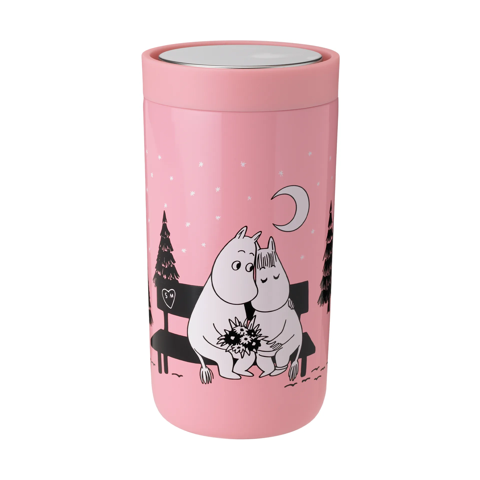 To Go Click Mumin Becher 0,2 l, I Love You Stelton