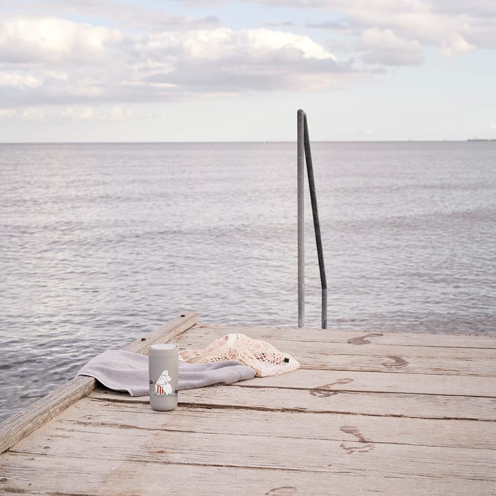 To Go Click Mumin Becher 0,2 l, Soft light grey Stelton