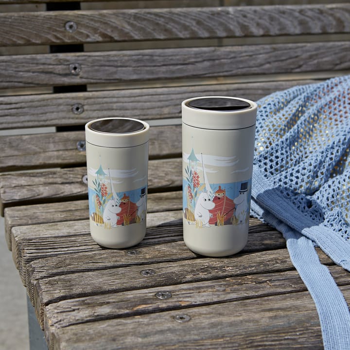 To Go Click Mumin Becher 0,2 l, Soft sand Stelton