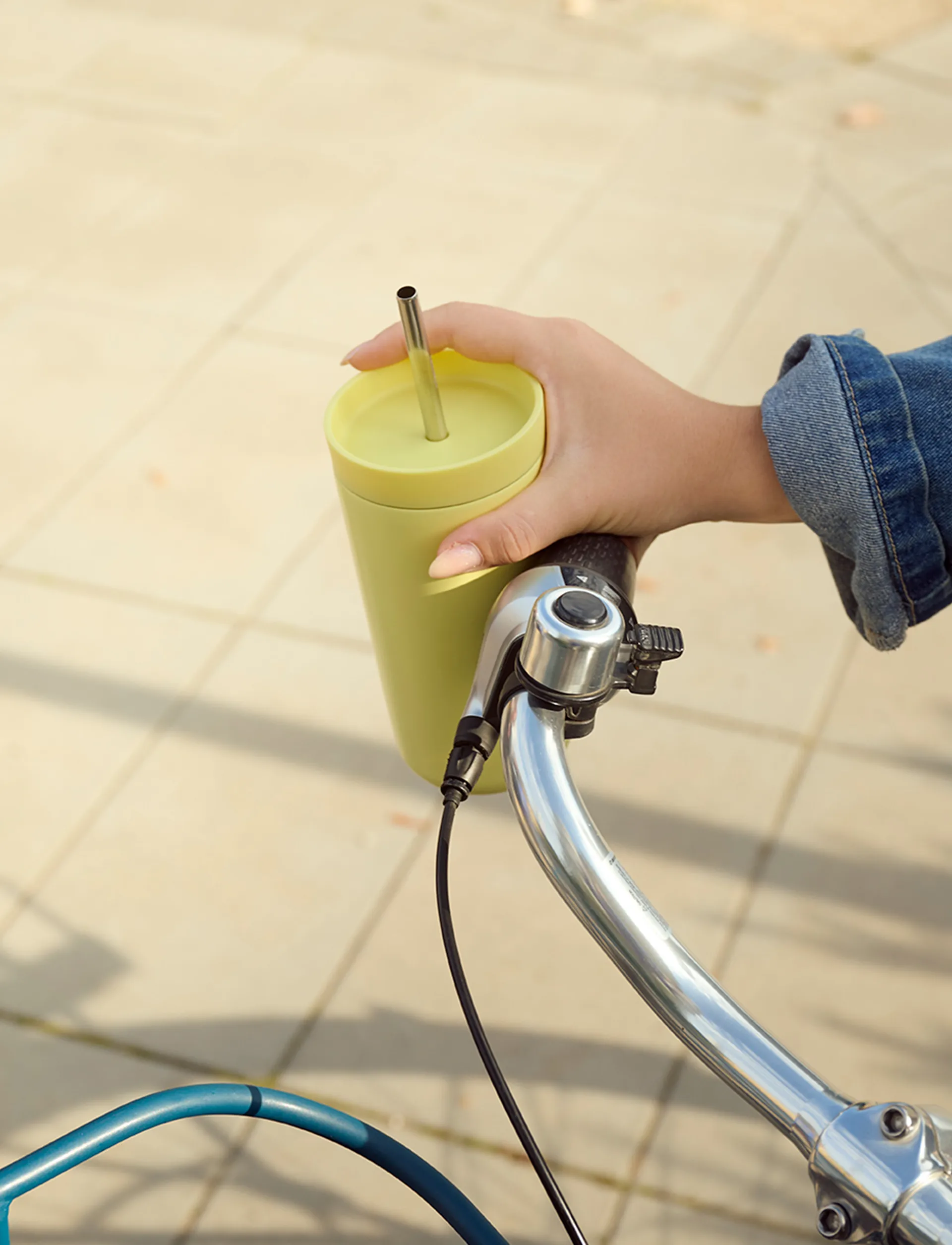 To Go Sip Thermobecher mit Strohhalm 0,4 L, Laevis Stelton