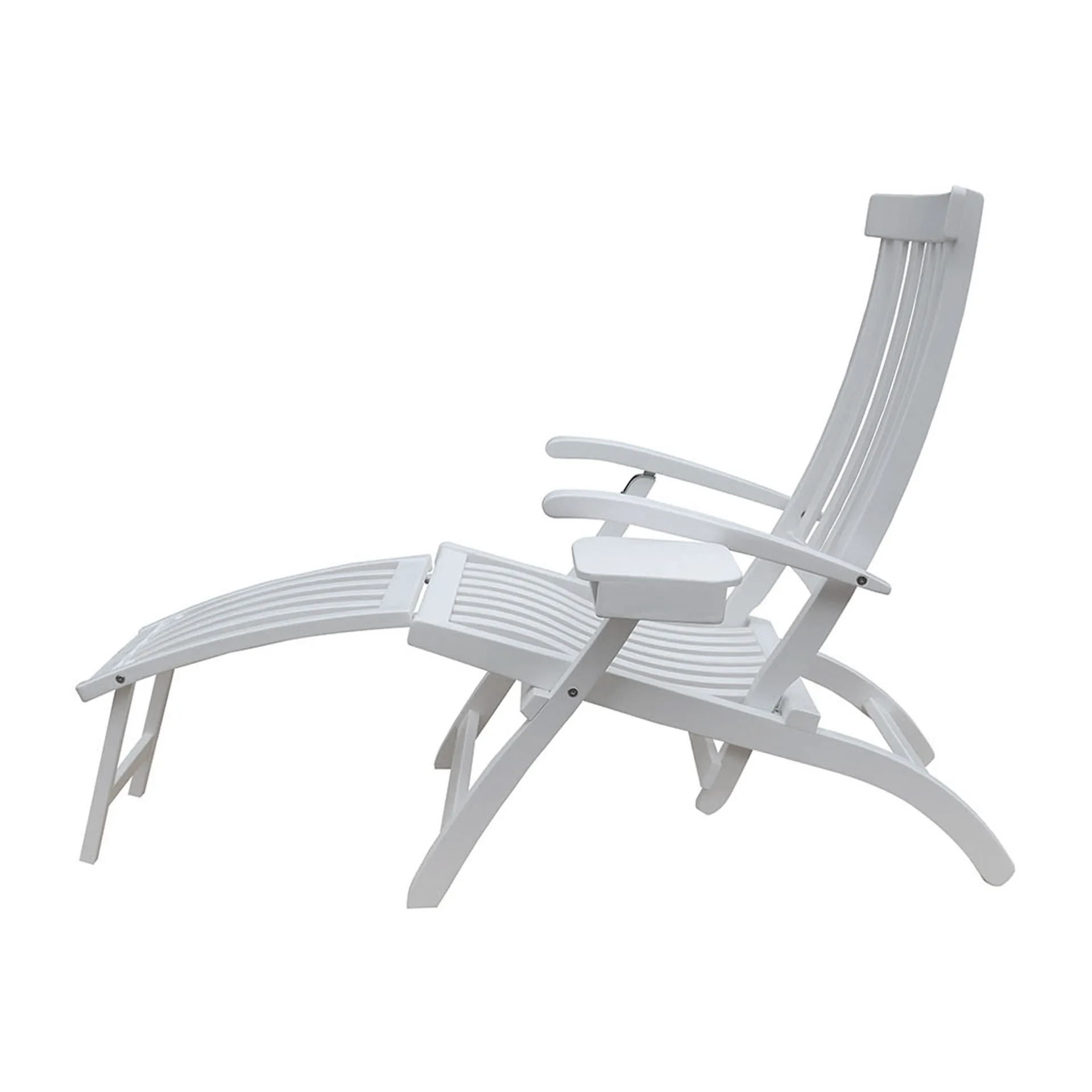 Lobby Liegestuhl, Inkl. Tablett und Regenschutz Stockamöllan