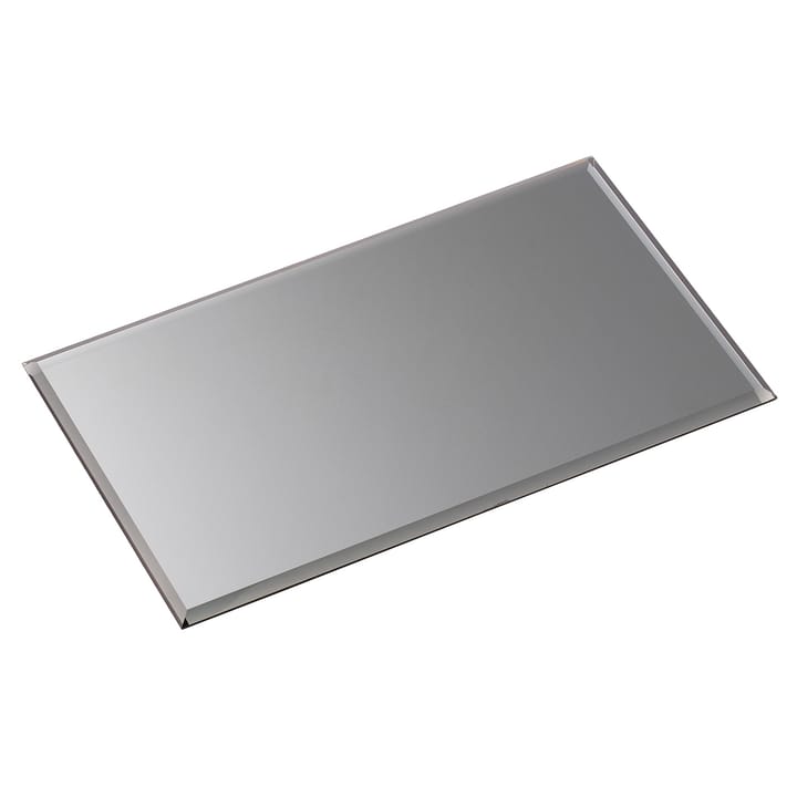 Nagel Glasplatte rectangular - Smoked black - STOFF