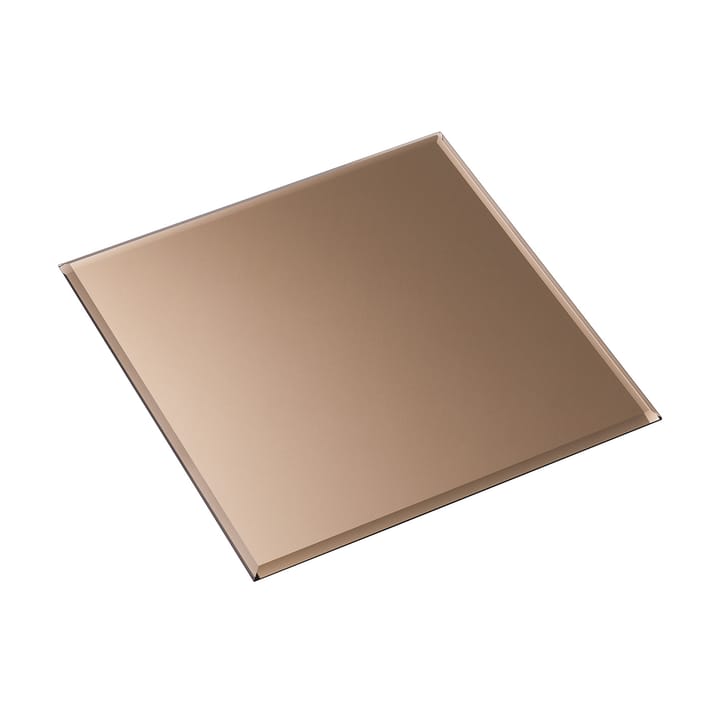 Nagel Glasplatte square - Smoked brown - STOFF