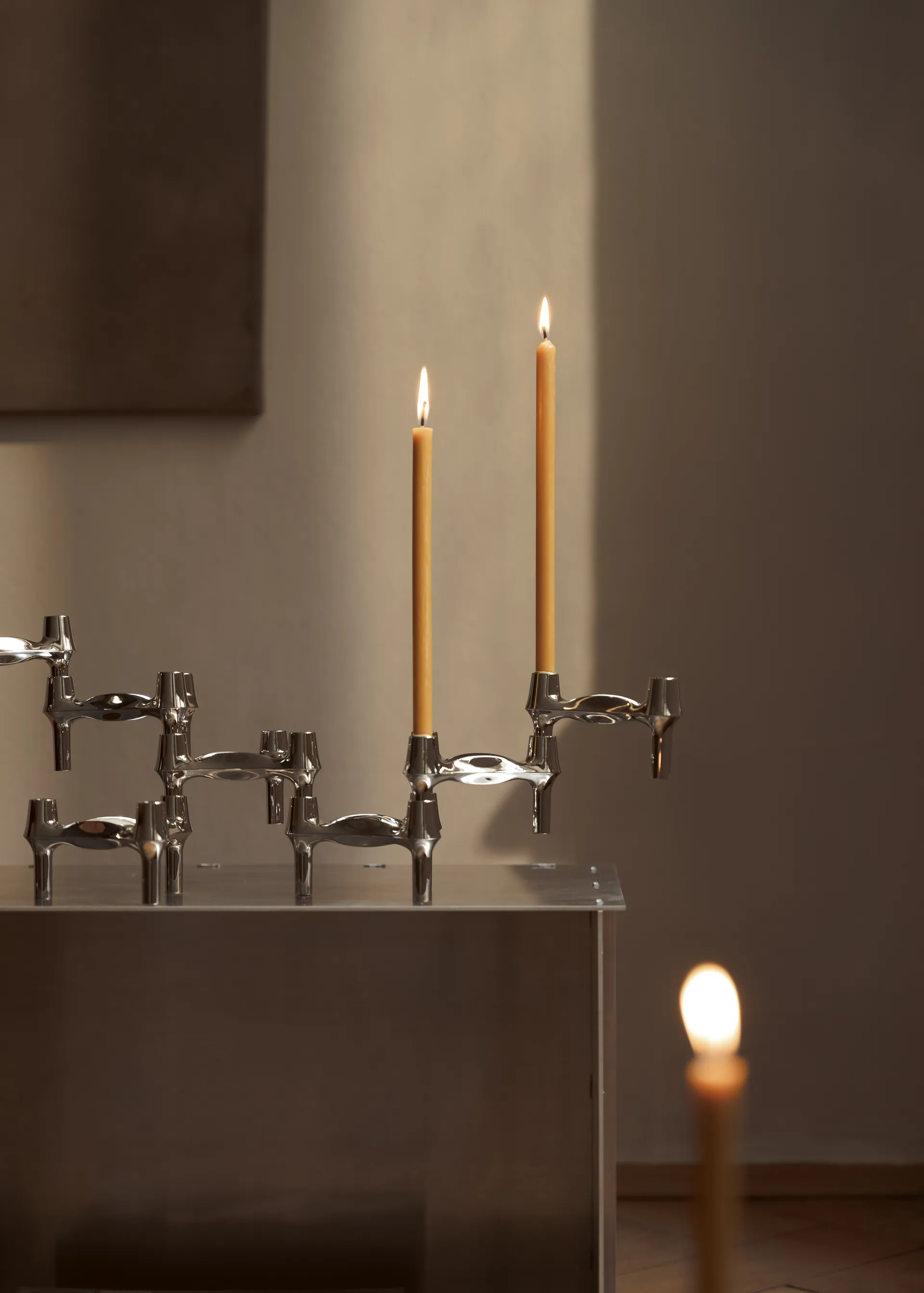 Nagel Kerzen 8er-Pack, Golden honey STOFF