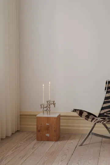 Nagel Kerzenhalter - Chrome - STOFF