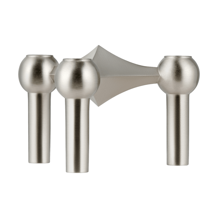 Nagel Kerzenhalter - Gebürstetes Chrom - STOFF