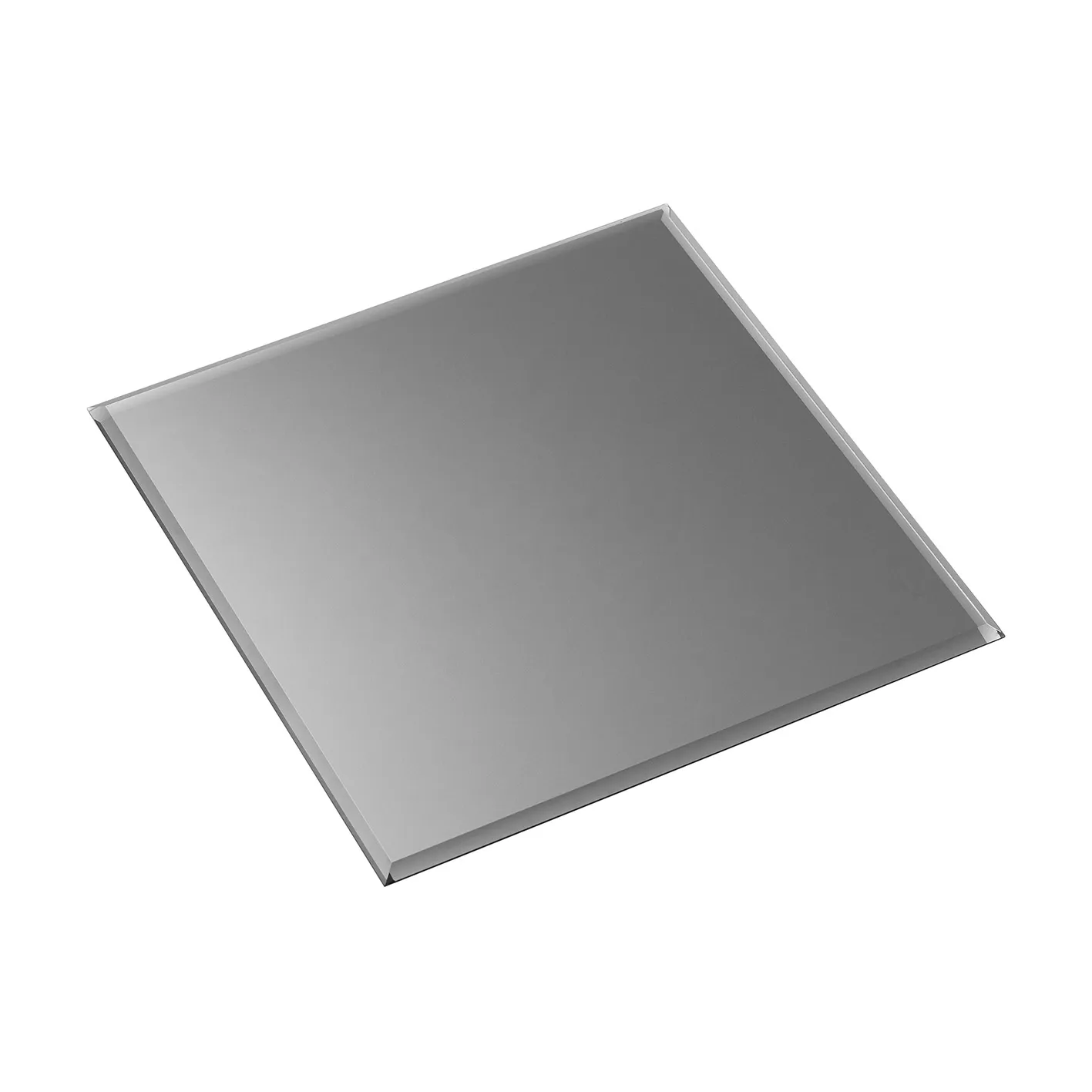 Nagel Glasplatte square, Smoked black STOFF Nagel
