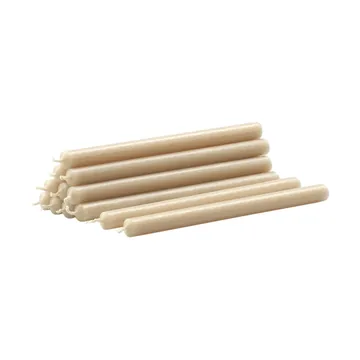Nagel Kerzen 12er-Pack - Beige - STOFF Nagel