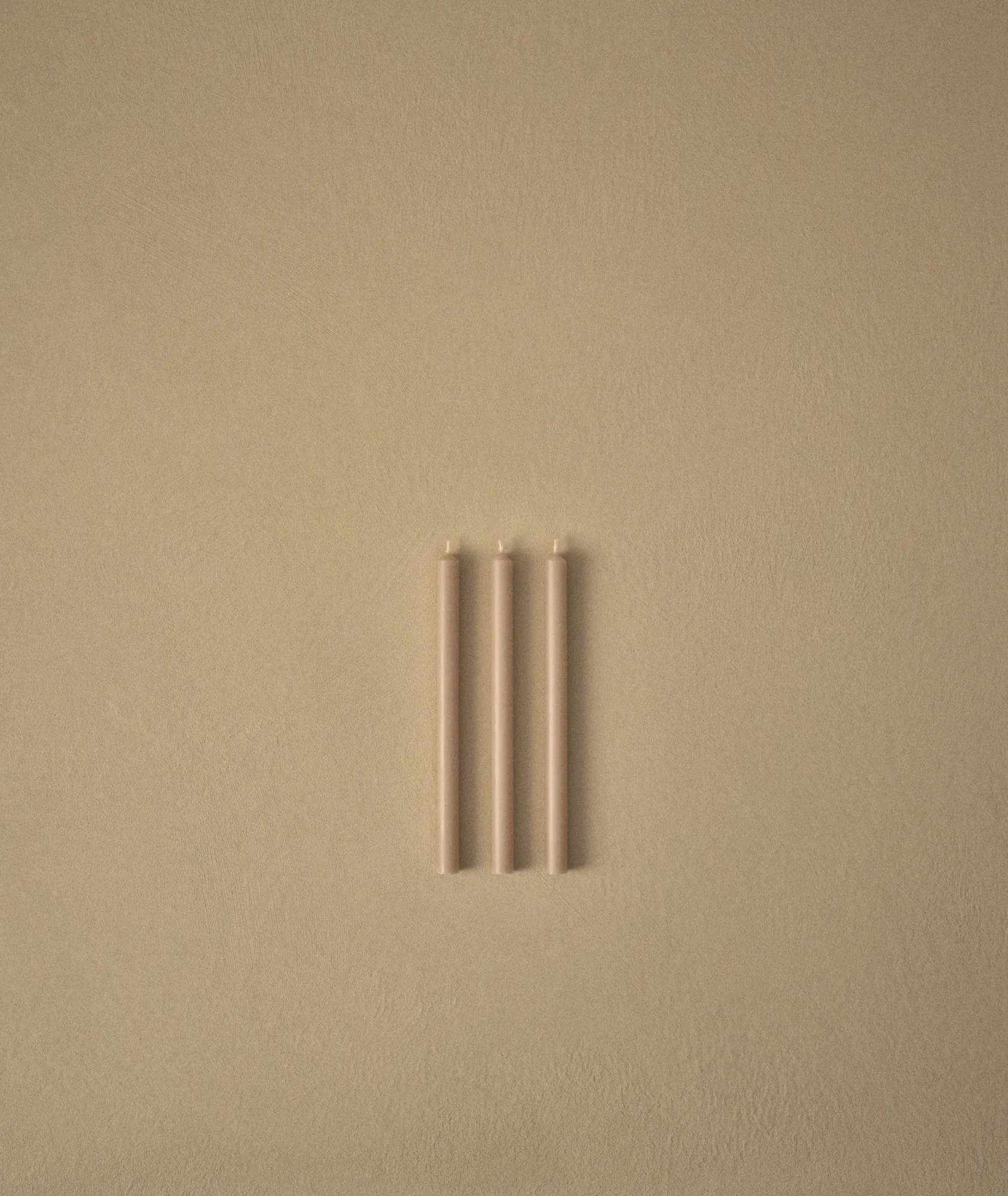 Nagel Kerzen 12er-Pack, Beige STOFF Nagel