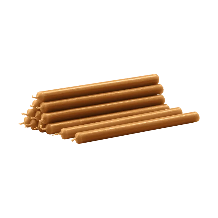 Nagel Kerzen 12er-Pack - Camel - STOFF Nagel