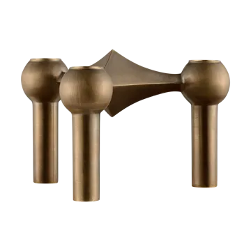 Nagel Kerzenhalter - Bronzed brass - STOFF Nagel