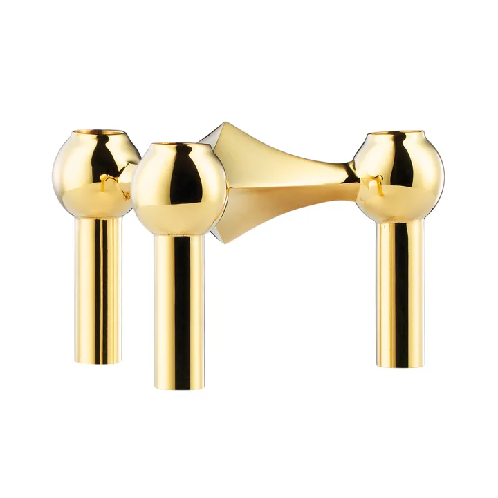 Nagel Kerzenhalter - Messing - STOFF Nagel