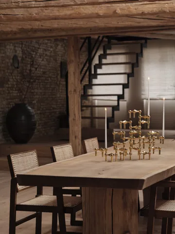 Nagel Kerzenhalter - Messing - STOFF Nagel