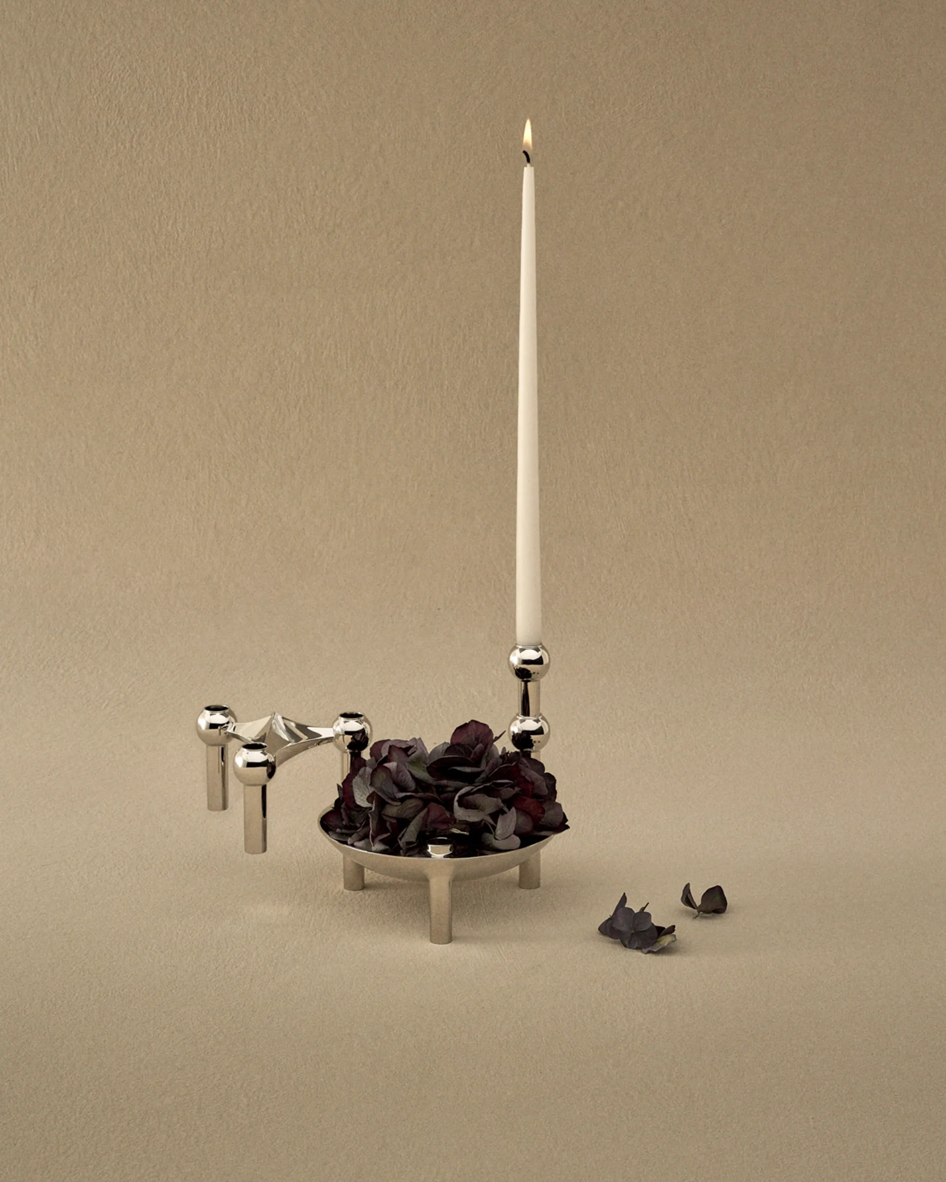 Nagel Schale, Chrom STOFF Nagel