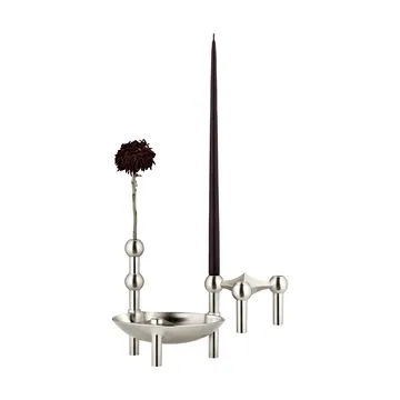Nagel Schale - Gebürstetes Chrom - STOFF Nagel