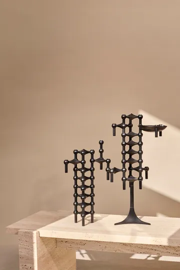 Nagel Schale - Schwarz - STOFF Nagel
