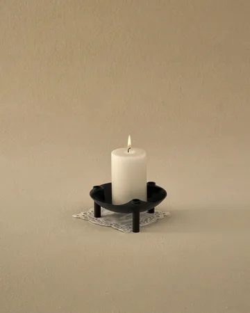 Nagel Schale - Schwarz - STOFF