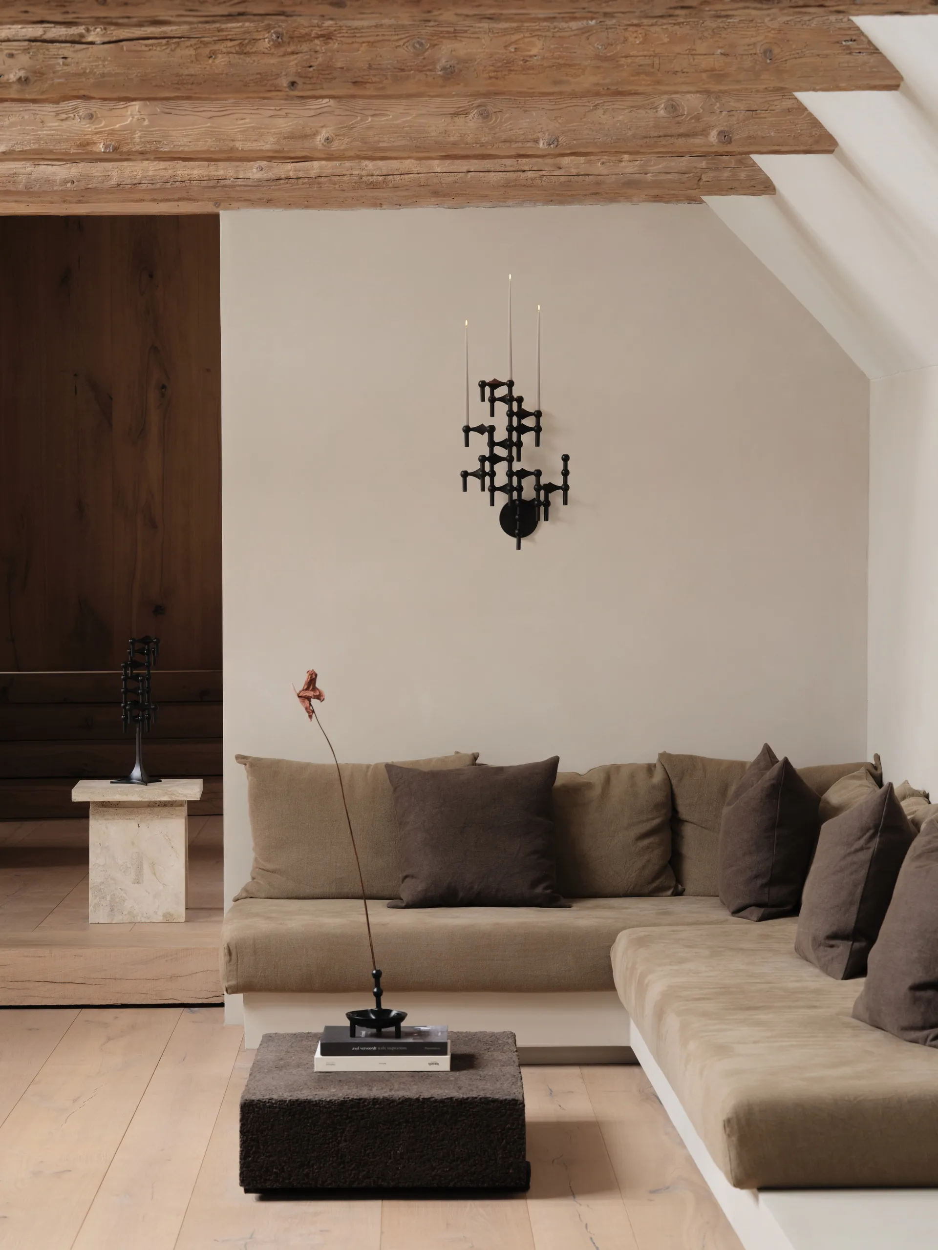 Nagel Schale, Schwarz STOFF