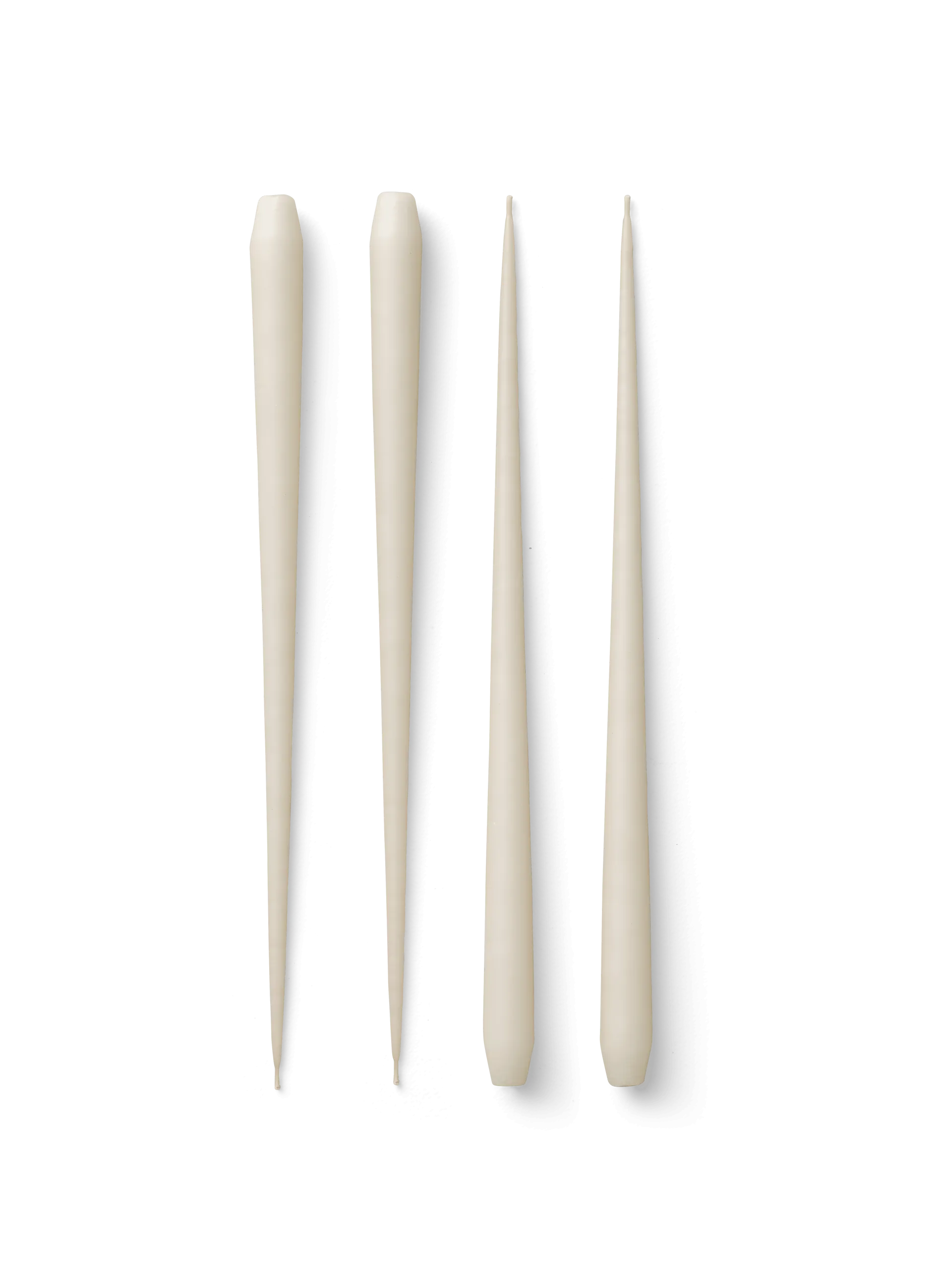 STOFF Nagel Antikkerzen by ester & erik large 4er-Pack, Off-white STOFF Nagel