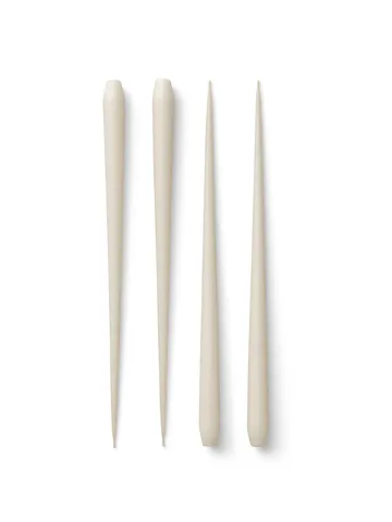 STOFF Nagel Antikkerzen by ester & erik large 4er-Pack - Off-white - STOFF Nagel