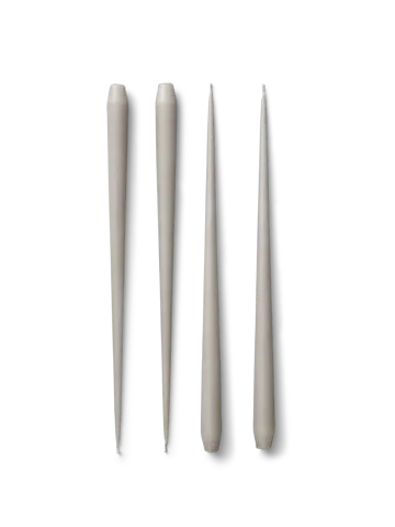 STOFF Nagel Antikkerzen by ester & erik large 4er-Pack - Sand - STOFF Nagel