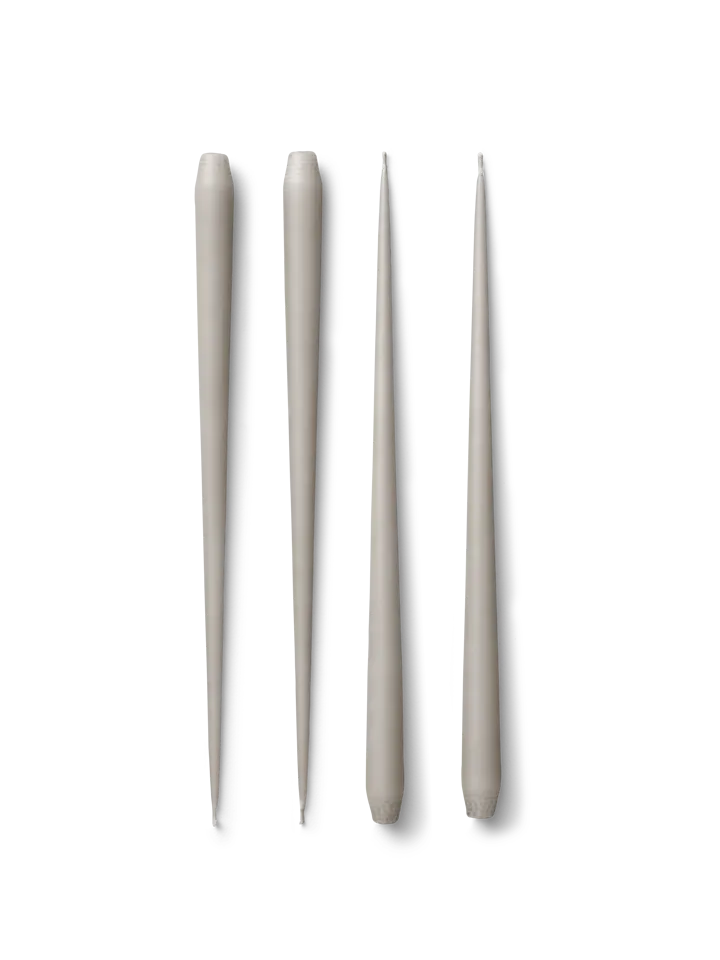 STOFF Nagel Antikkerzen by ester & erik large 4er-Pack - Sand - STOFF Nagel