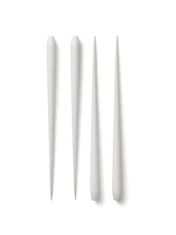 STOFF Nagel Antikkerzen by ester & erik large 4er-Pack - White - STOFF Nagel