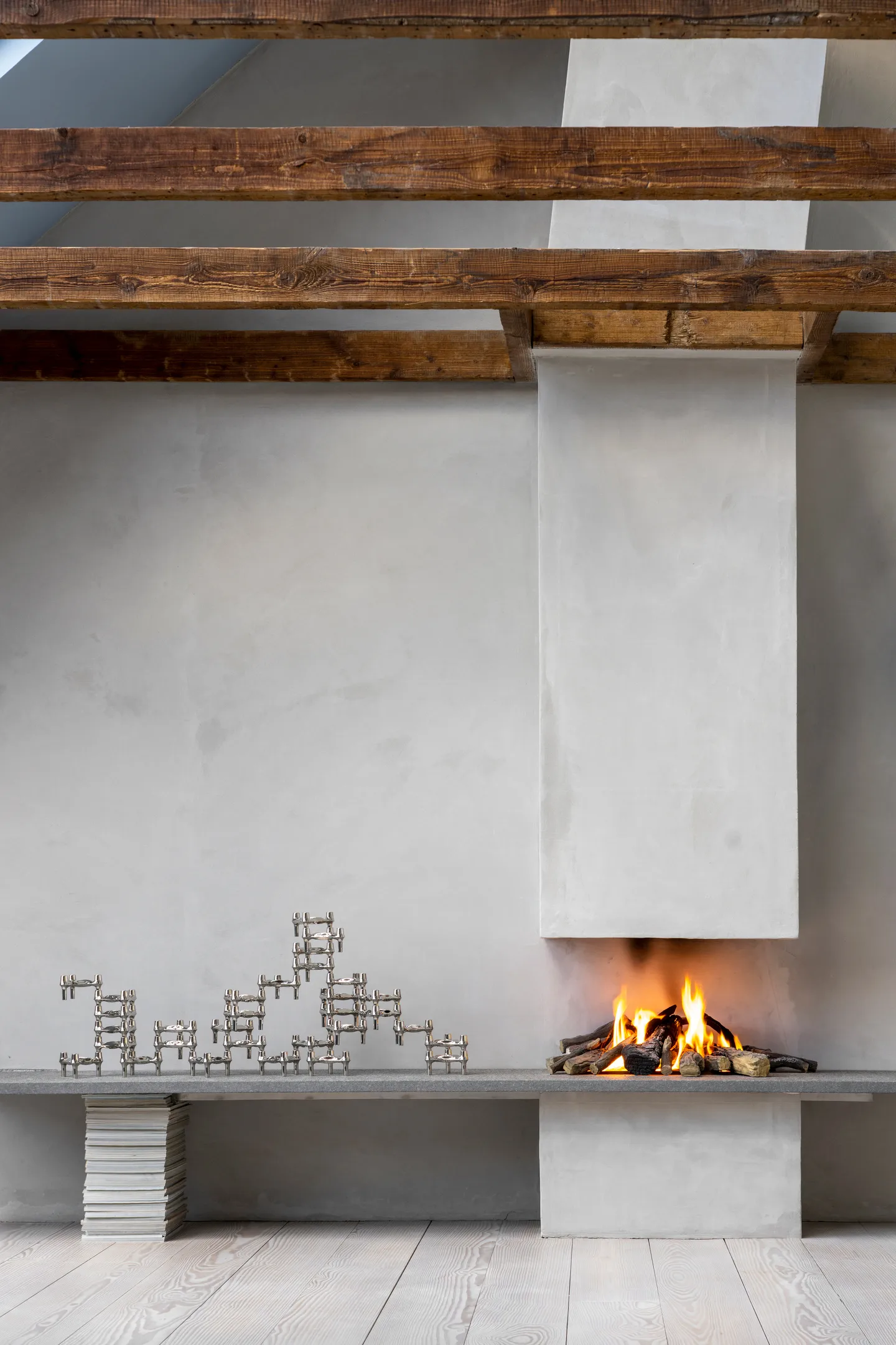 STOFF Nagel BMF Kerzenhalter 3er Pack, Chrom STOFF Nagel