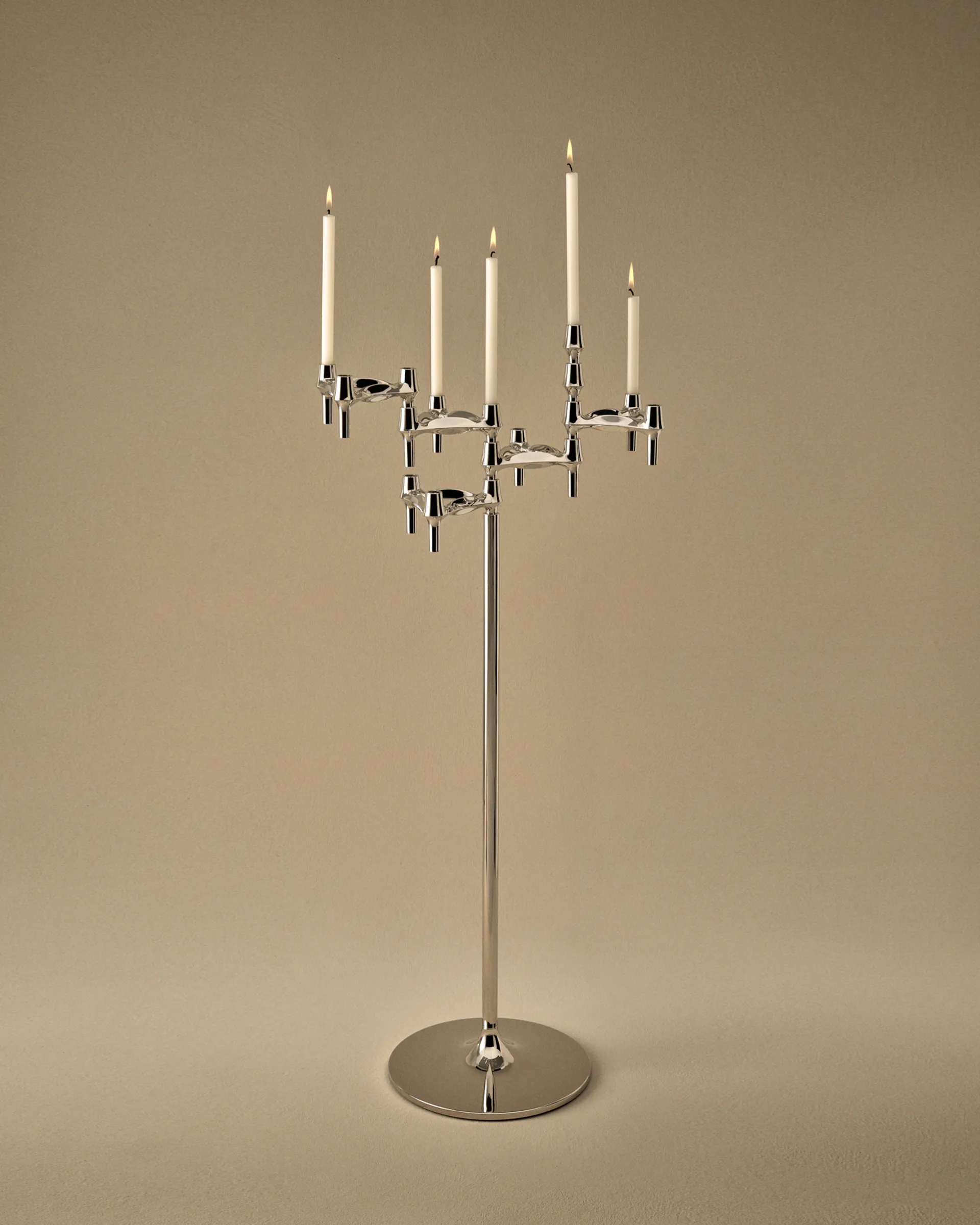 STOFF Nagel Bodenstativ 70cm, Chrome STOFF Nagel