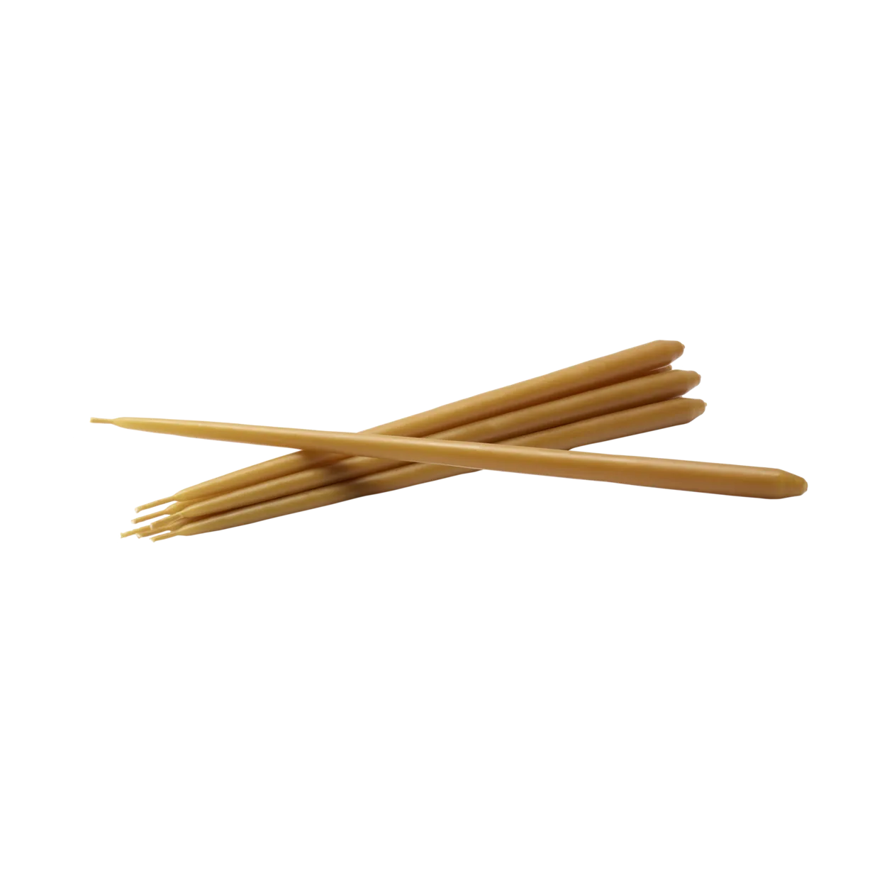 STOFF Nagel kegelförmige Kerzen von ester & erik 6er-Pack, Amber STOFF Nagel