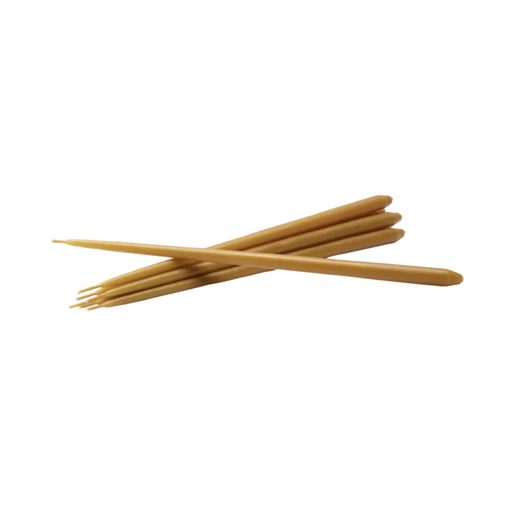 STOFF Nagel kegelförmige Kerzen von ester & erik 6er-Pack - Amber - STOFF Nagel