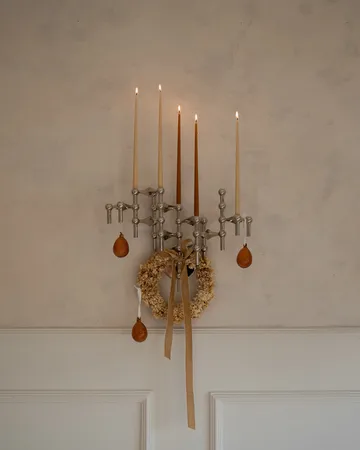 STOFF Nagel kegelförmige Kerzen von ester & erik 6er-Pack - Amber - STOFF Nagel