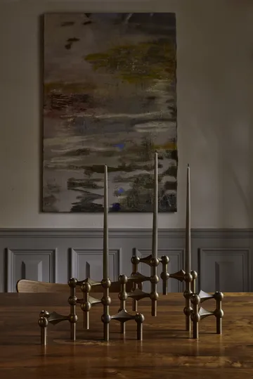 STOFF Nagel kegelförmige Kerzen von ester & erik 6er-Pack - Artichoke - STOFF Nagel