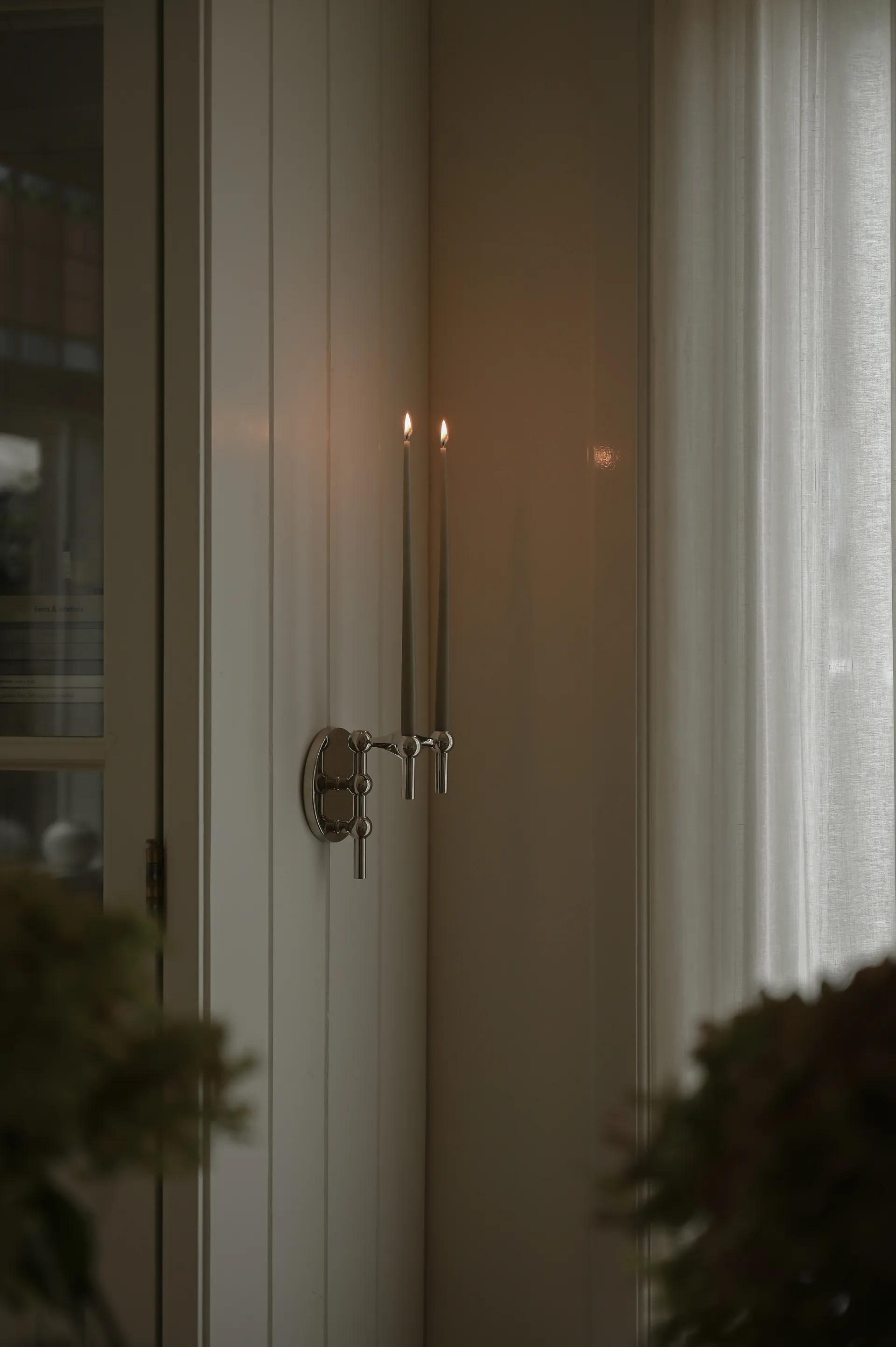 STOFF Nagel kegelförmige Kerzen von ester & erik 6er-Pack, Artichoke STOFF Nagel