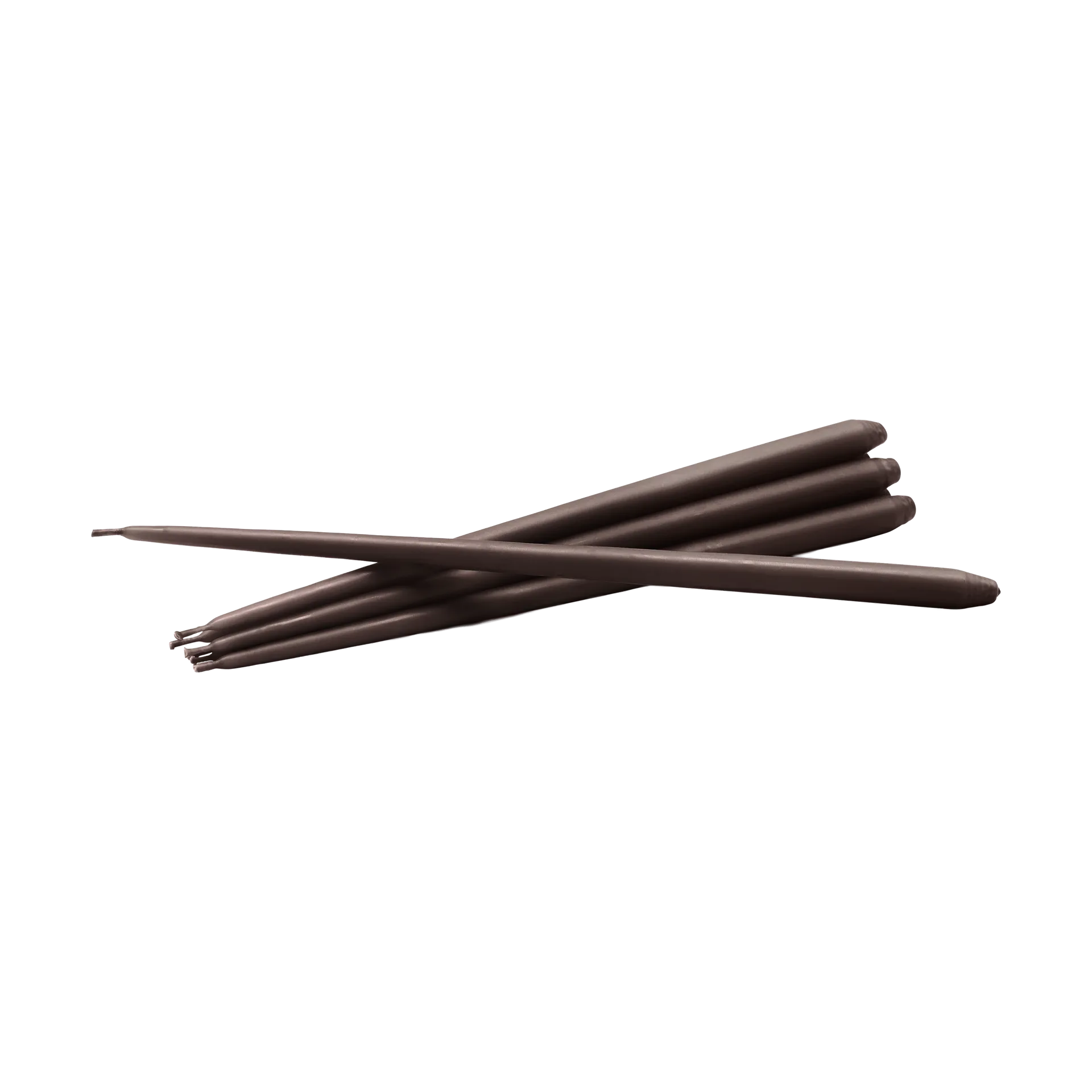 STOFF Nagel kegelförmige Kerzen von ester & erik 6er-Pack, Espresso STOFF Nagel