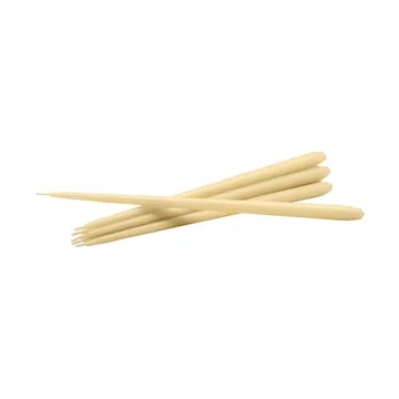 STOFF Nagel kegelförmige Kerzen von ester & erik 6er-Pack - Ginger - STOFF Nagel