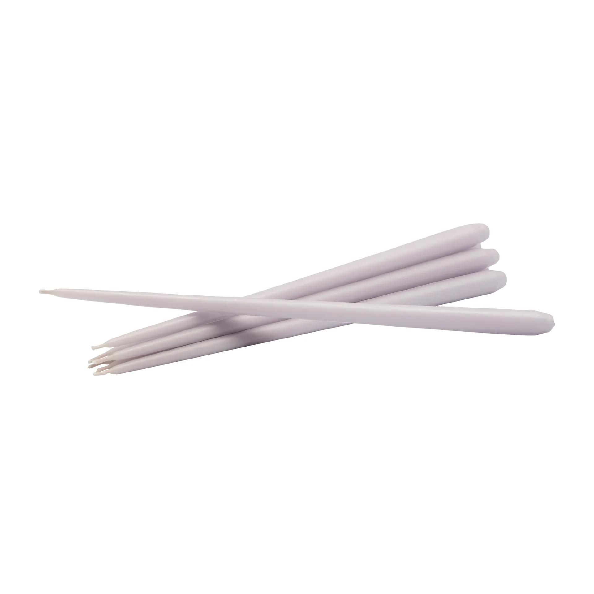 STOFF Nagel kegelförmige Kerzen von ester & erik 6er-Pack, Light lavender STOFF Nagel