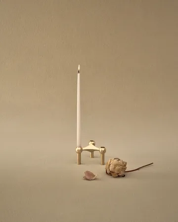 STOFF Nagel kegelförmige Kerzen von ester & erik 6er-Pack - Mellow pink - STOFF Nagel