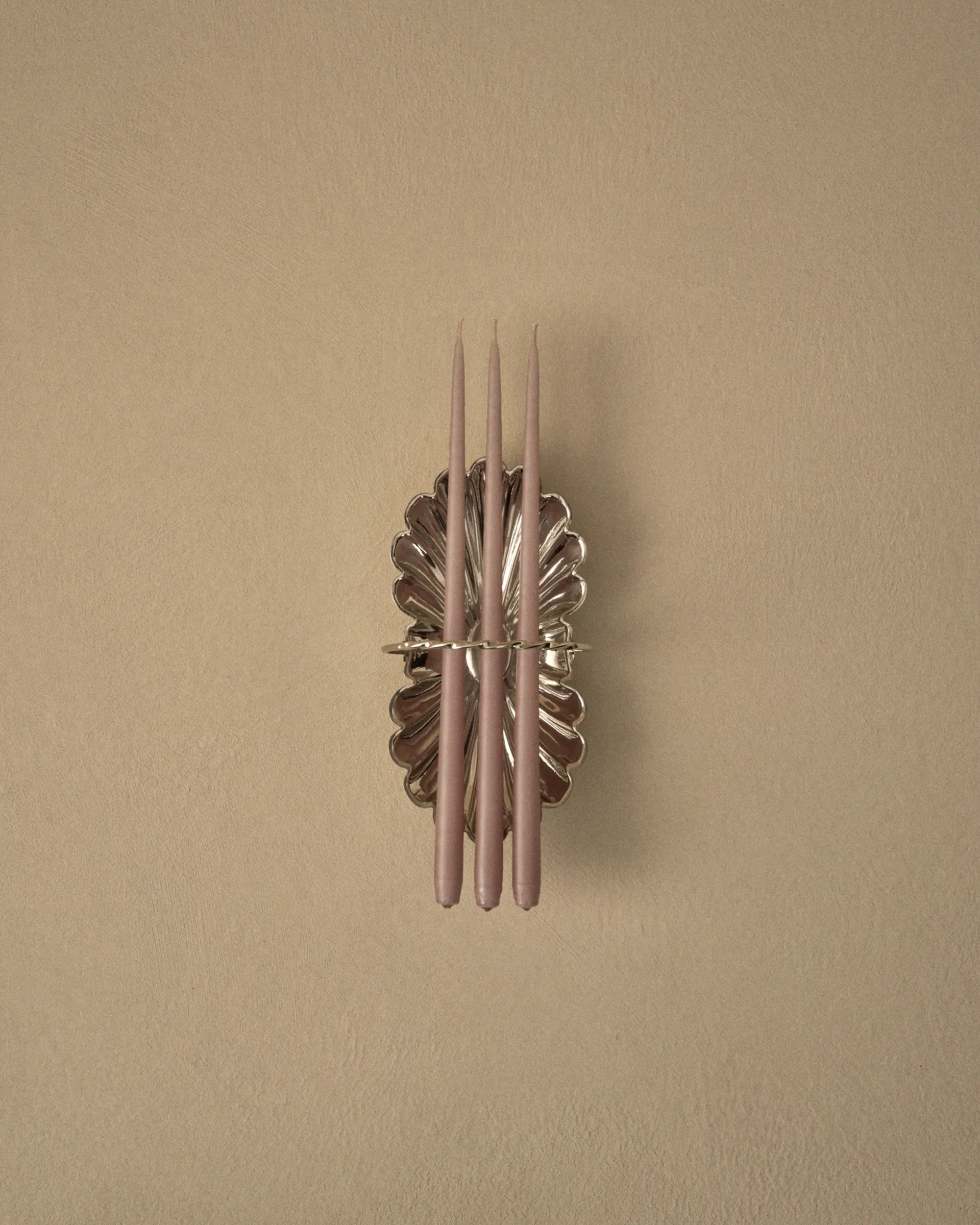 STOFF Nagel kegelförmige Kerzen von ester & erik 6er-Pack, Soft rose STOFF Nagel