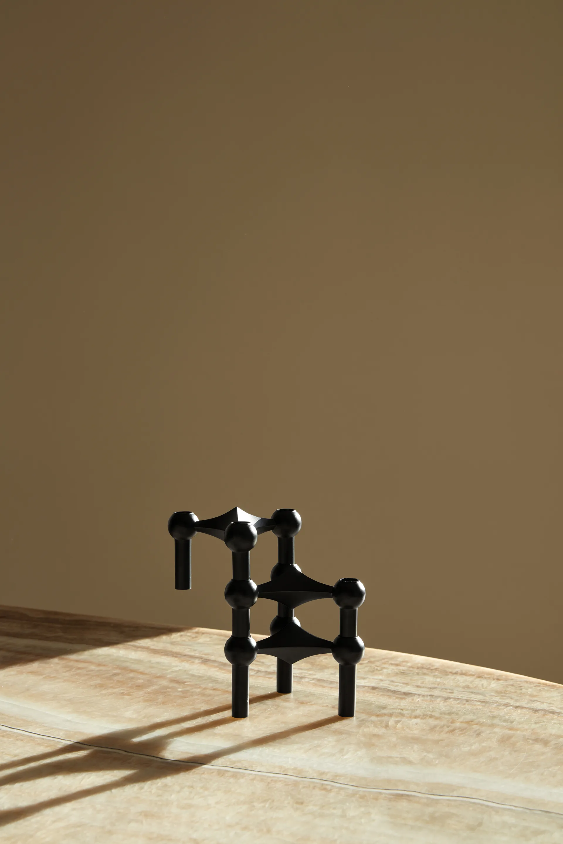 STOFF Nagel Kerzenhalter 3er-Pack, Schwarz STOFF Nagel