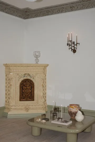 STOFF Nagel Kerzenhalter Wand - Bronzed brass - STOFF Nagel