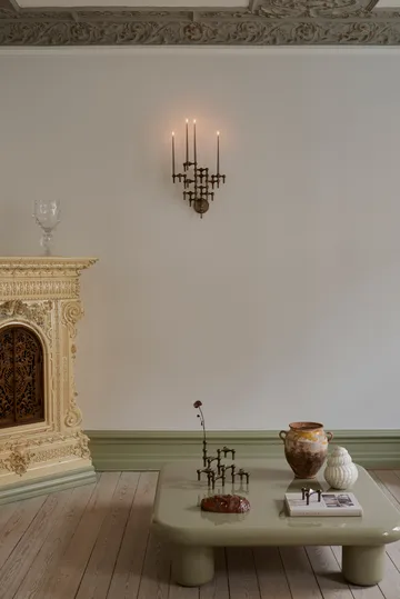 STOFF Nagel Kerzenhalter Wand - Bronzed brass - STOFF Nagel